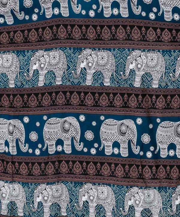 Thai Elephant Rayon Shirt