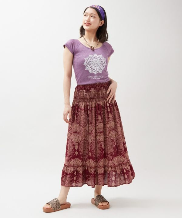 Mandala Rayon Skirt
