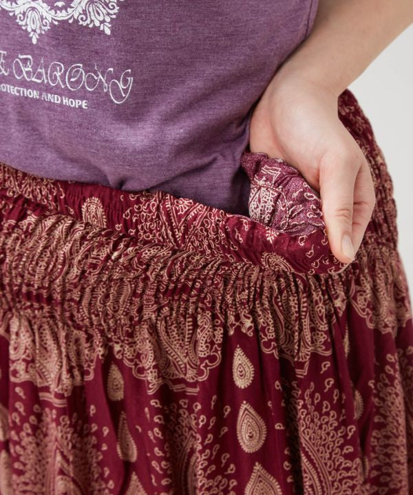 Mandala Rayon Skirt