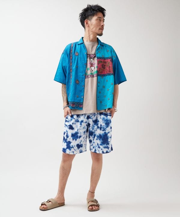 Thai Cotton Tie Dye Shorts
