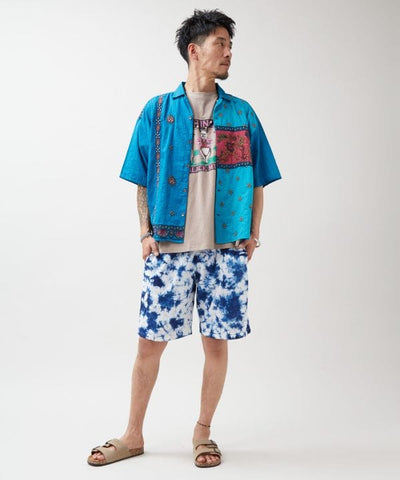 Thai Cotton Tie Dye Shorts