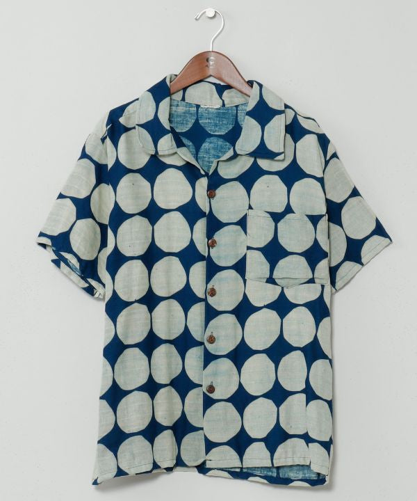 Thai Textile Cotton Shirt by AMINA - Ametsuchi