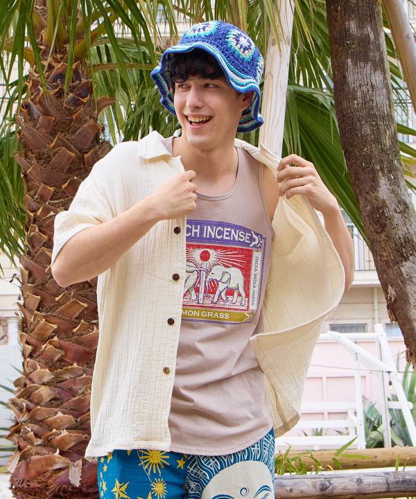 Thai Cotton Textured Shirt