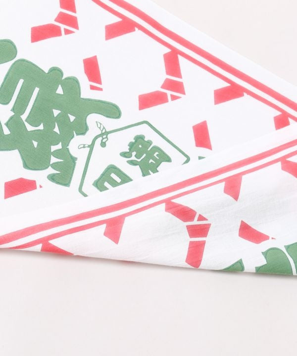 Tenugui Towel - Okame Lucky 良縁成就 by Kaya - Ametsuchi