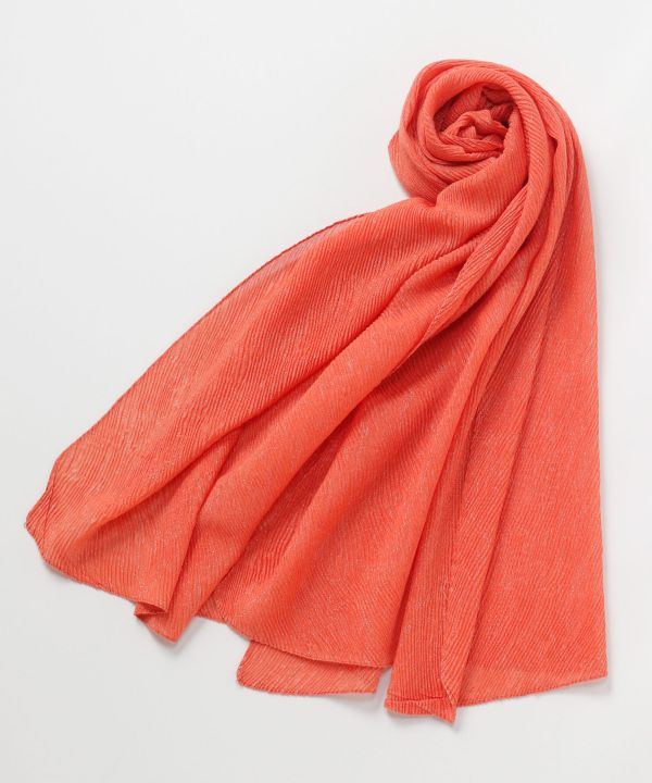 Lightweight Textured Color Stole by AMINA - Ametsuchi