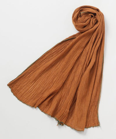 Soft Woven Color Stole by AMINA - Ametsuchi