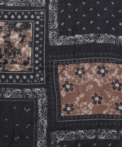 Vintage Bandana Patchwork Stole by AMINA - Ametsuchi