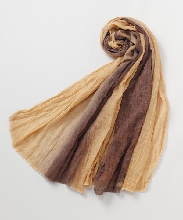 Gradient Dyed Lightweight Stole by AMINA - Ametsuchi