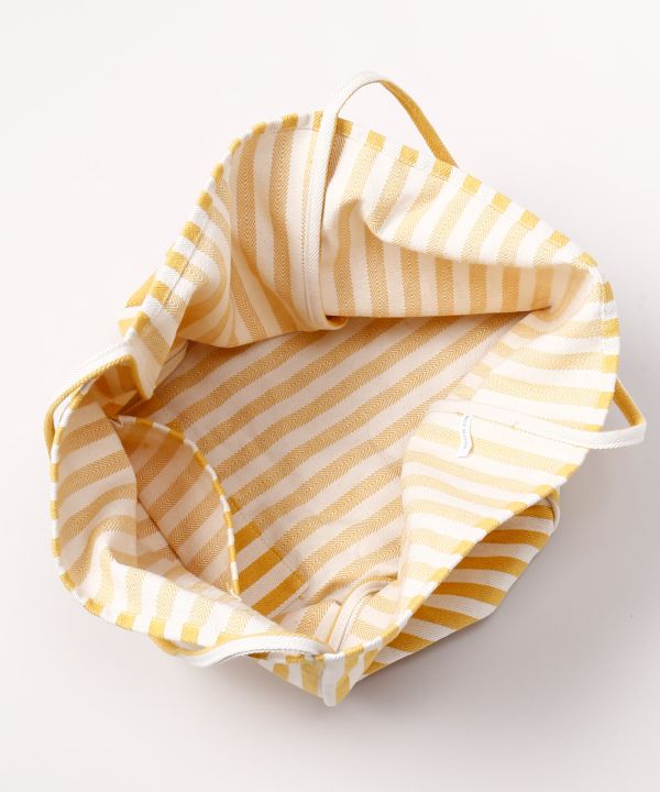 Striped Everyday Tote Bag by AMINA - Ametsuchi