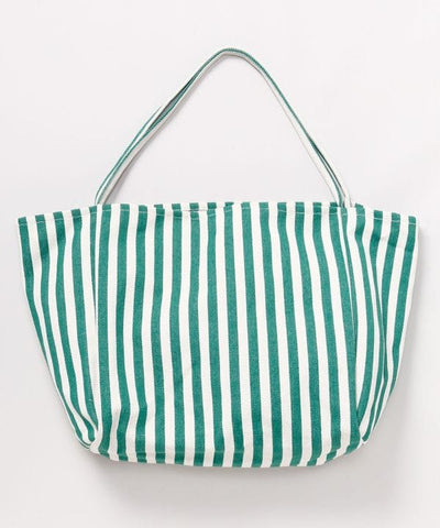 Striped Everyday Tote Bag by AMINA - Ametsuchi