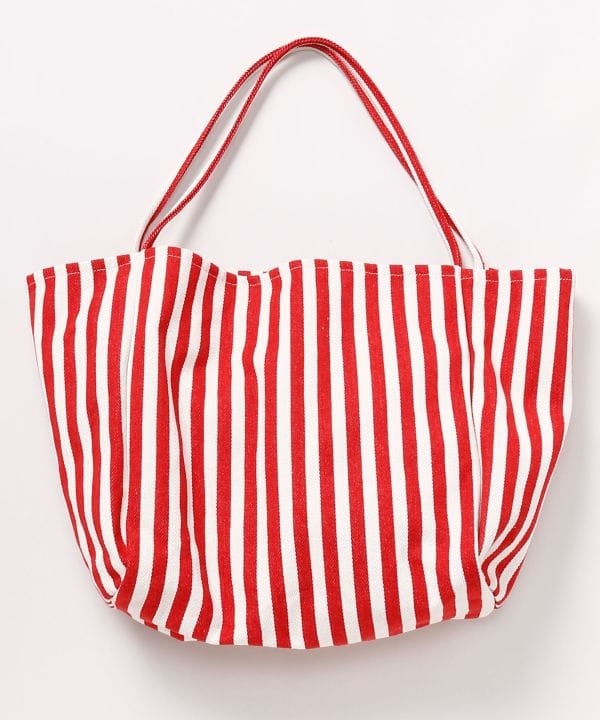 Striped Everyday Tote Bag by AMINA - Ametsuchi