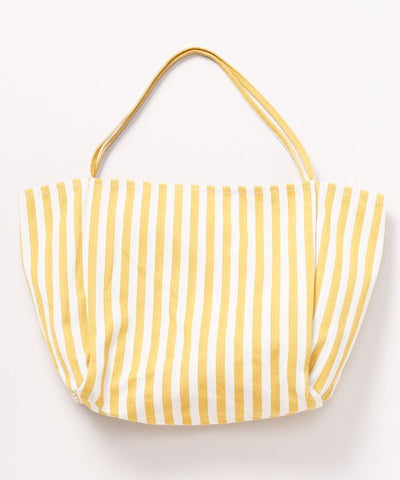 Striped Everyday Tote Bag by AMINA - Ametsuchi