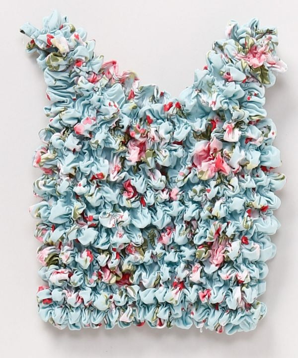Floral Shirred Mini Bag by AMINA - Ametsuchi