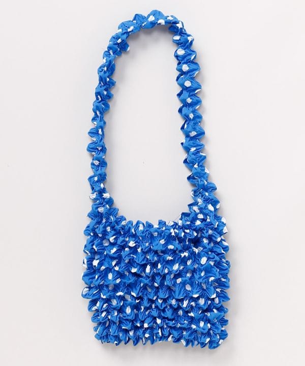 Stretch Shirred Mini Bag by AMINA - Ametsuchi
