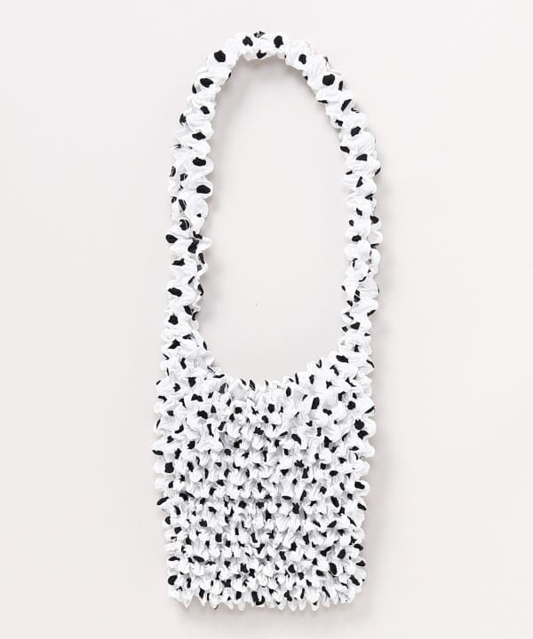 Stretch Shirred Mini Bag by AMINA - Ametsuchi