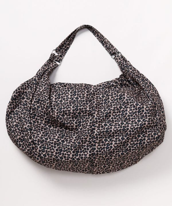 Leopard Print Round Bag by AMINA - Ametsuchi