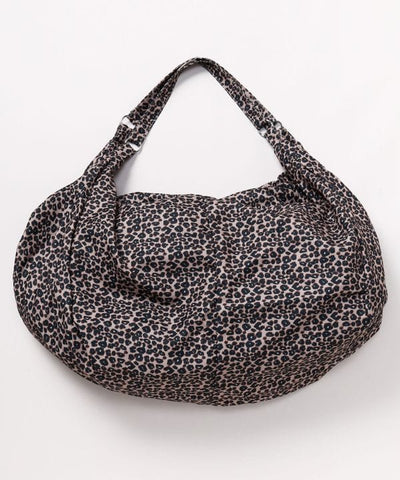 Leopard Print Round Bag by AMINA - Ametsuchi