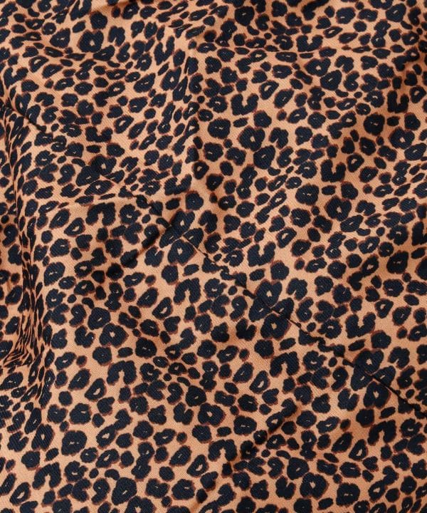 Leopard Print Round Bag by AMINA - Ametsuchi
