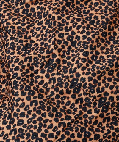 Leopard Print Round Bag by AMINA - Ametsuchi