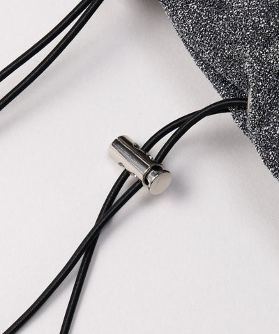 Gathered Handle Handbag by AMINA - Ametsuchi