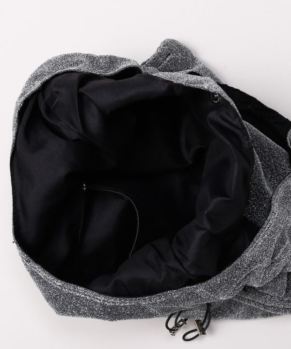 Gathered Handle Handbag by AMINA - Ametsuchi
