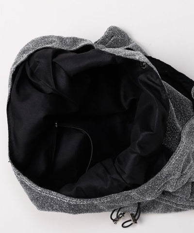 Gathered Handle Handbag by AMINA - Ametsuchi