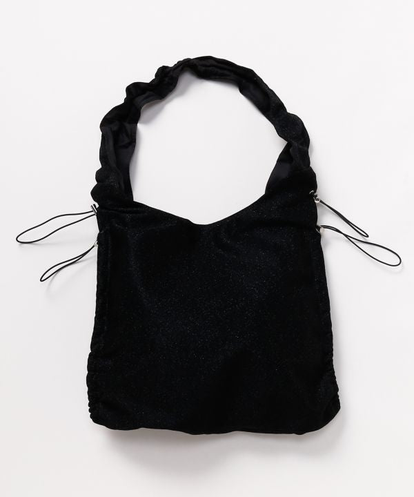 Gathered Handle Handbag