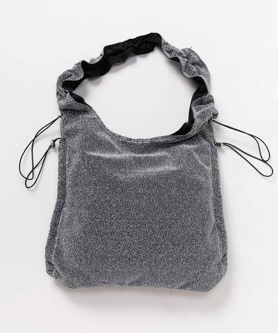Gathered Handle Handbag by AMINA - Ametsuchi