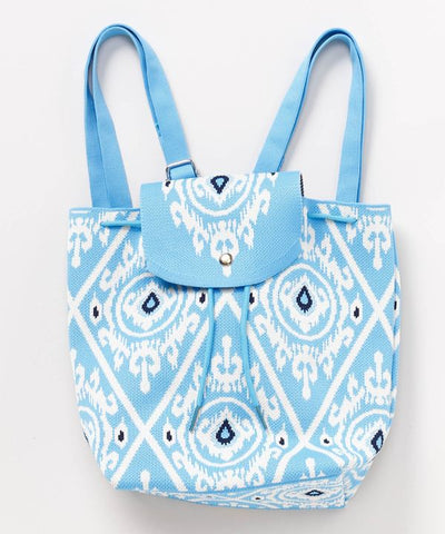 Geometric Pattern Shoulder Bag by AMINA - Ametsuchi