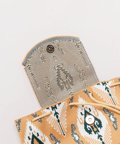 Geometric Pattern Shoulder Bag by AMINA - Ametsuchi