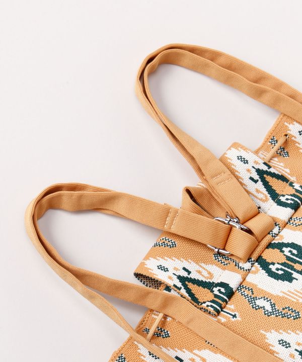 Geometric Pattern Shoulder Bag by AMINA - Ametsuchi
