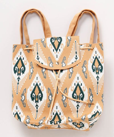 Geometric Pattern Shoulder Bag by AMINA - Ametsuchi
