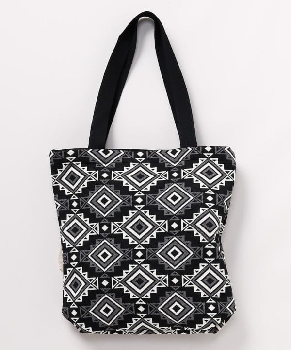 Vertical Print Tote Bag