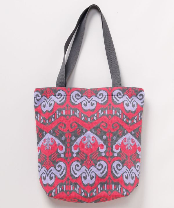 Vertical Print Tote Bag