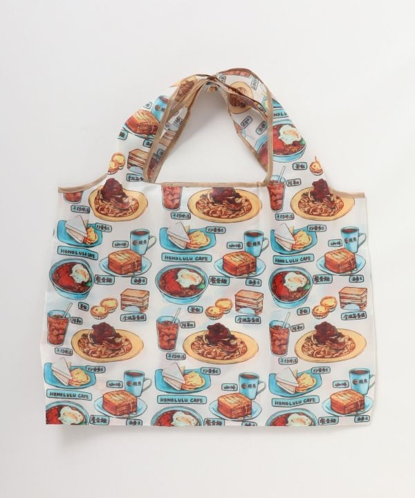 Retro Print Shopping Bag