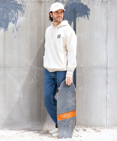 Men's Hawaiian Landscape Embroidered Hoodie - SURF＆Palms