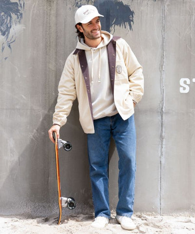 Men's Hawaiian Landscape Embroidered Hoodie - SURF＆Palms