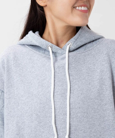 Embroidered Flocked Knit Hood Dress - SURF＆Palms