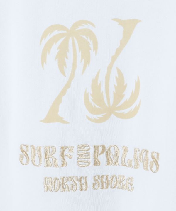 Hawaiian Embroidered Knit Zip Up Hoodie - SURF＆Palms