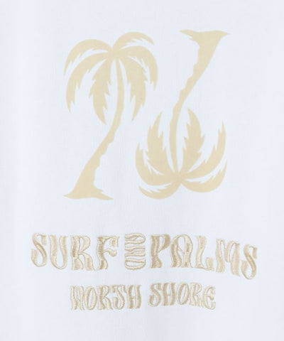 Hawaiian Embroidered Knit Zip Up Hoodie - SURF＆Palms