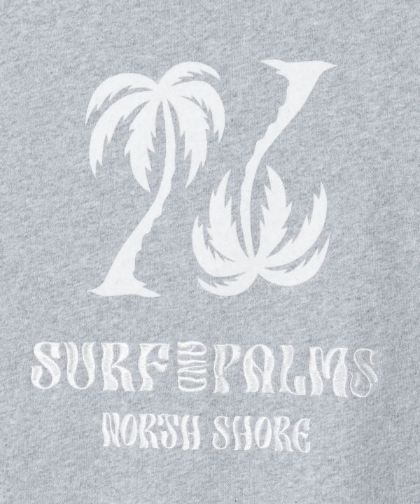 Hawaiian Embroidered Knit Zip Up Hoodie - SURF＆Palms