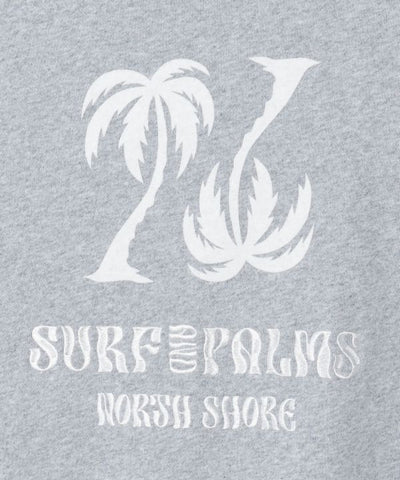 Hawaiian Embroidered Knit Zip Up Hoodie - SURF＆Palms