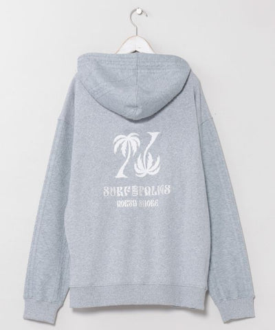 Hawaiian Embroidered Knit Zip Up Hoodie - SURF＆Palms