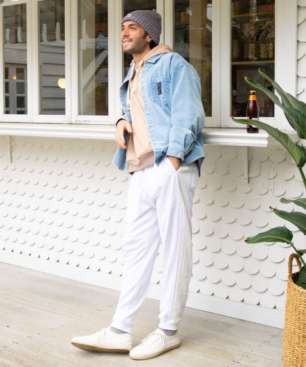 Hawaiian Embroidered Knit Pants - SURF＆Palms