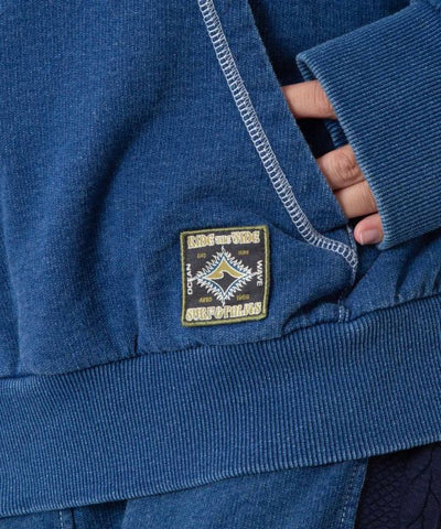 Washed Knit Hooded Top - SURF＆Palms