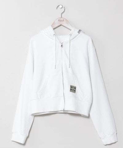 Washed Knit Zip Hoodie - SURF＆Palms