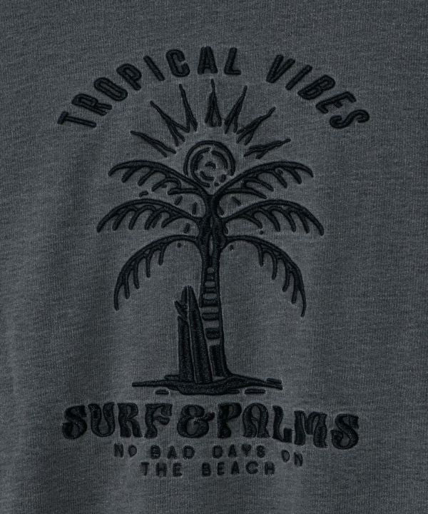 Washed Knit Zip Hoodie - SURF＆Palms