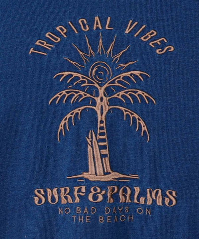 Washed Knit Zip Hoodie - SURF＆Palms