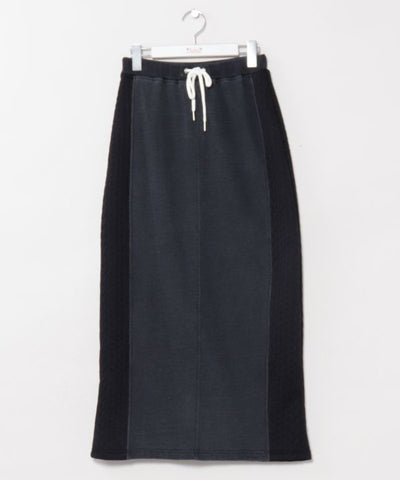 Washed Knit Long Skirt - SURF＆Palms