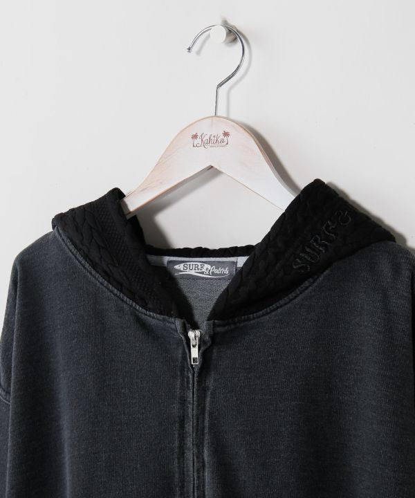 Washed Logo Knit Hoodie - SURF＆Palms